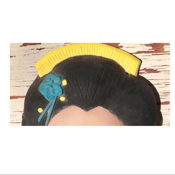 Vintage Ceramic Wall Mask - Picture 6 of 10